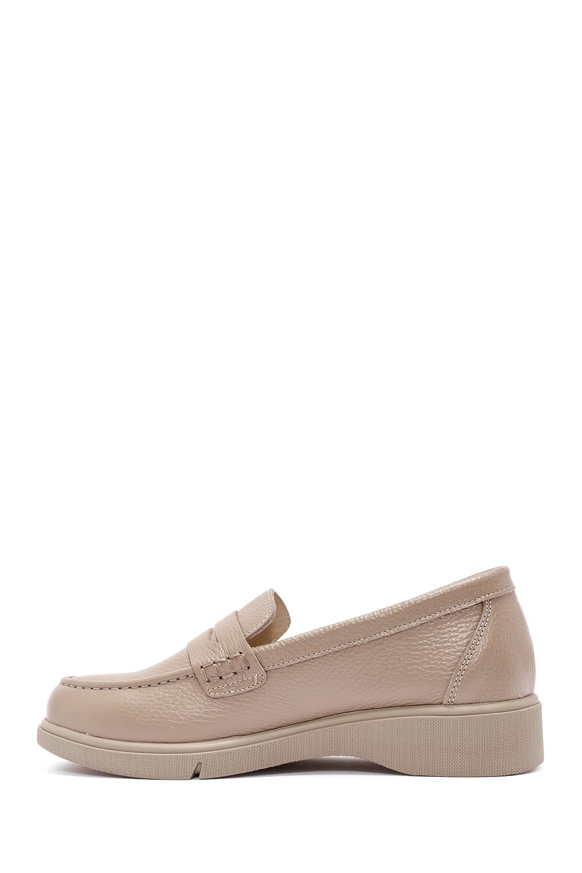 Kadın Vizon Deri Comfort Loafer - Image 2