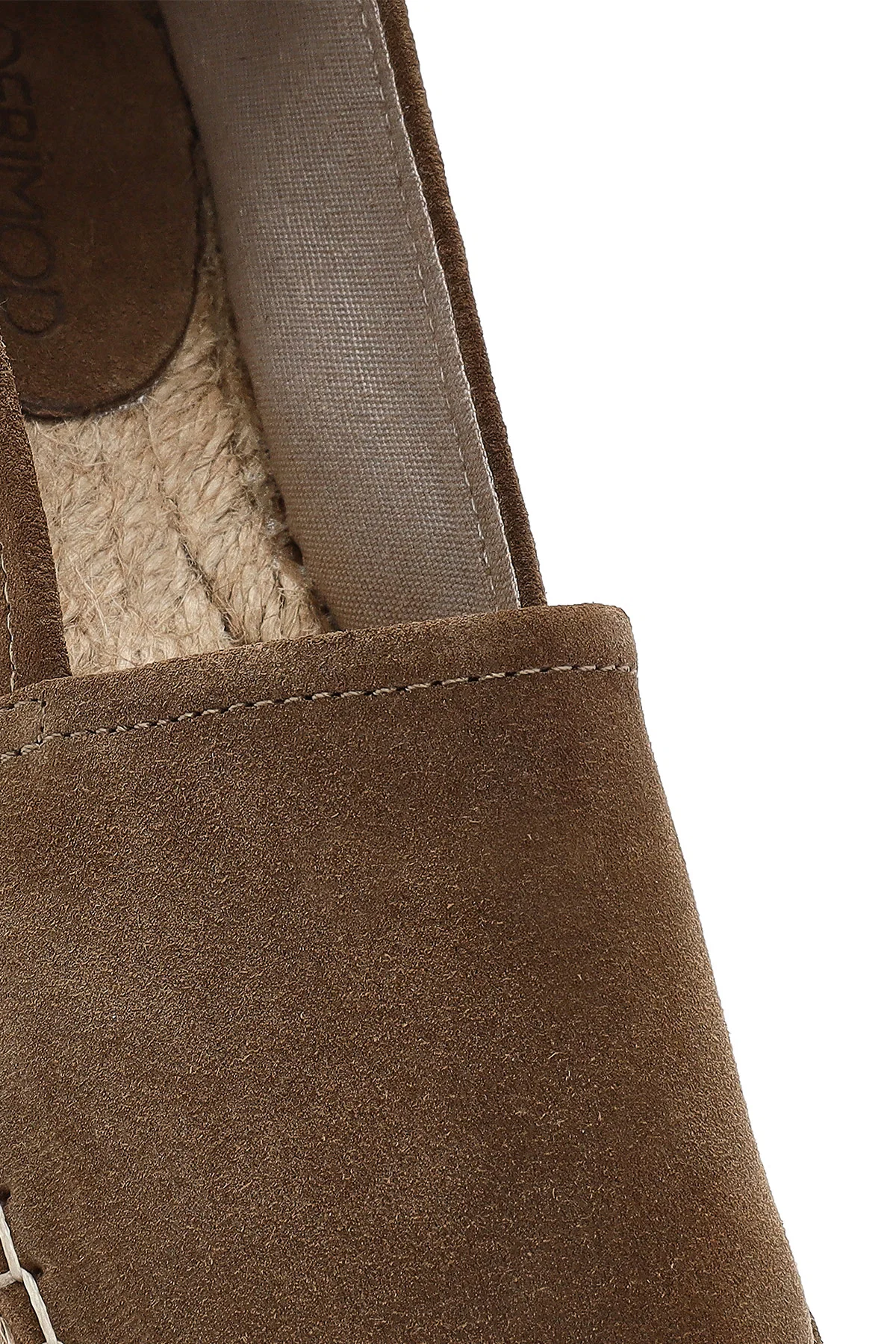 Kadın Vizon Süet Espadril - Image 10
