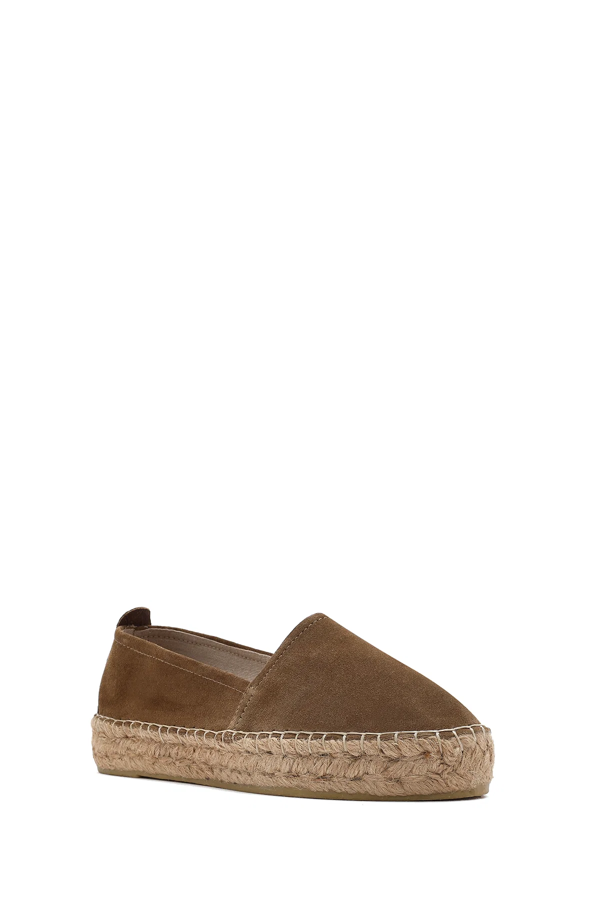Kadın Vizon Süet Espadril - Image 6