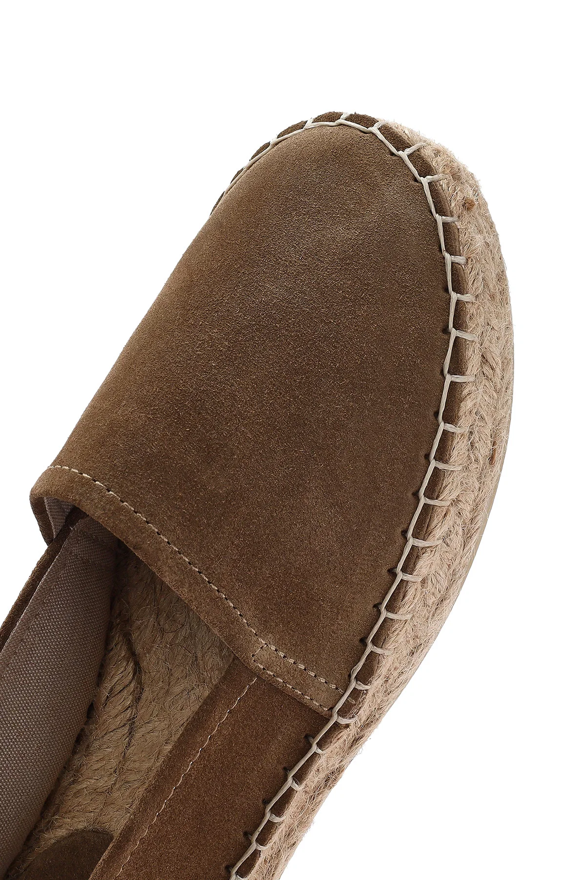 Kadın Vizon Süet Espadril - Image 8