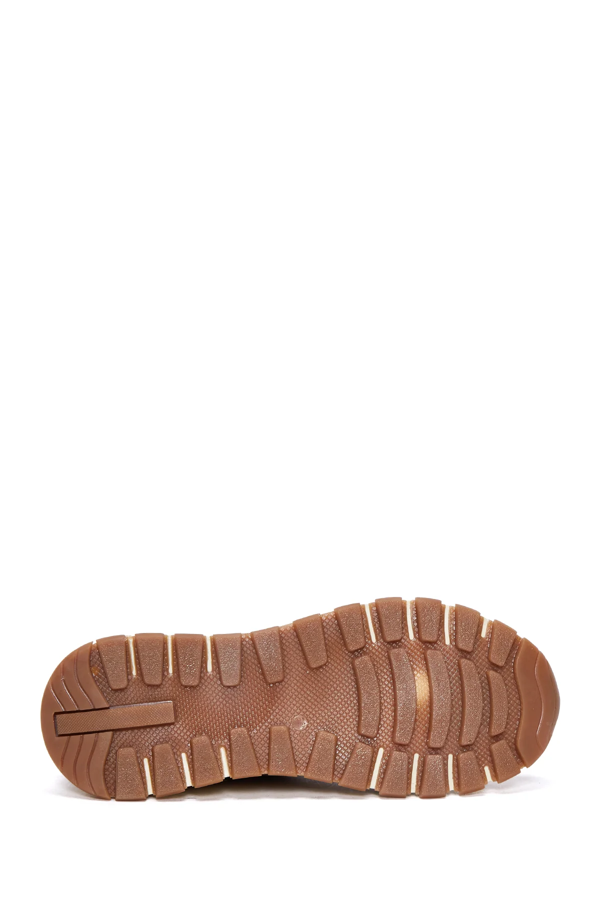 Kadın Vizon Süet Deri Sneaker - Image 4