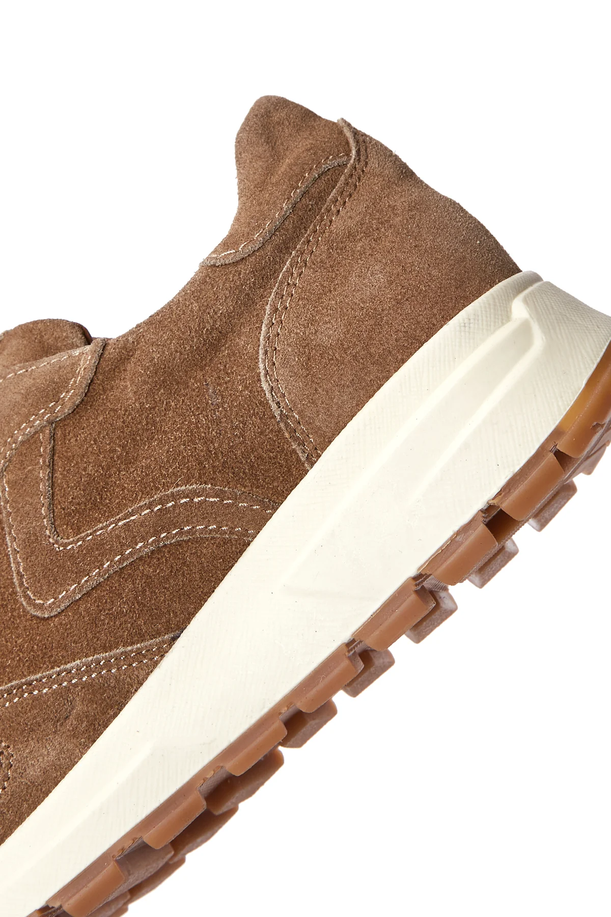 Kadın Vizon Süet Deri Sneaker - Image 7