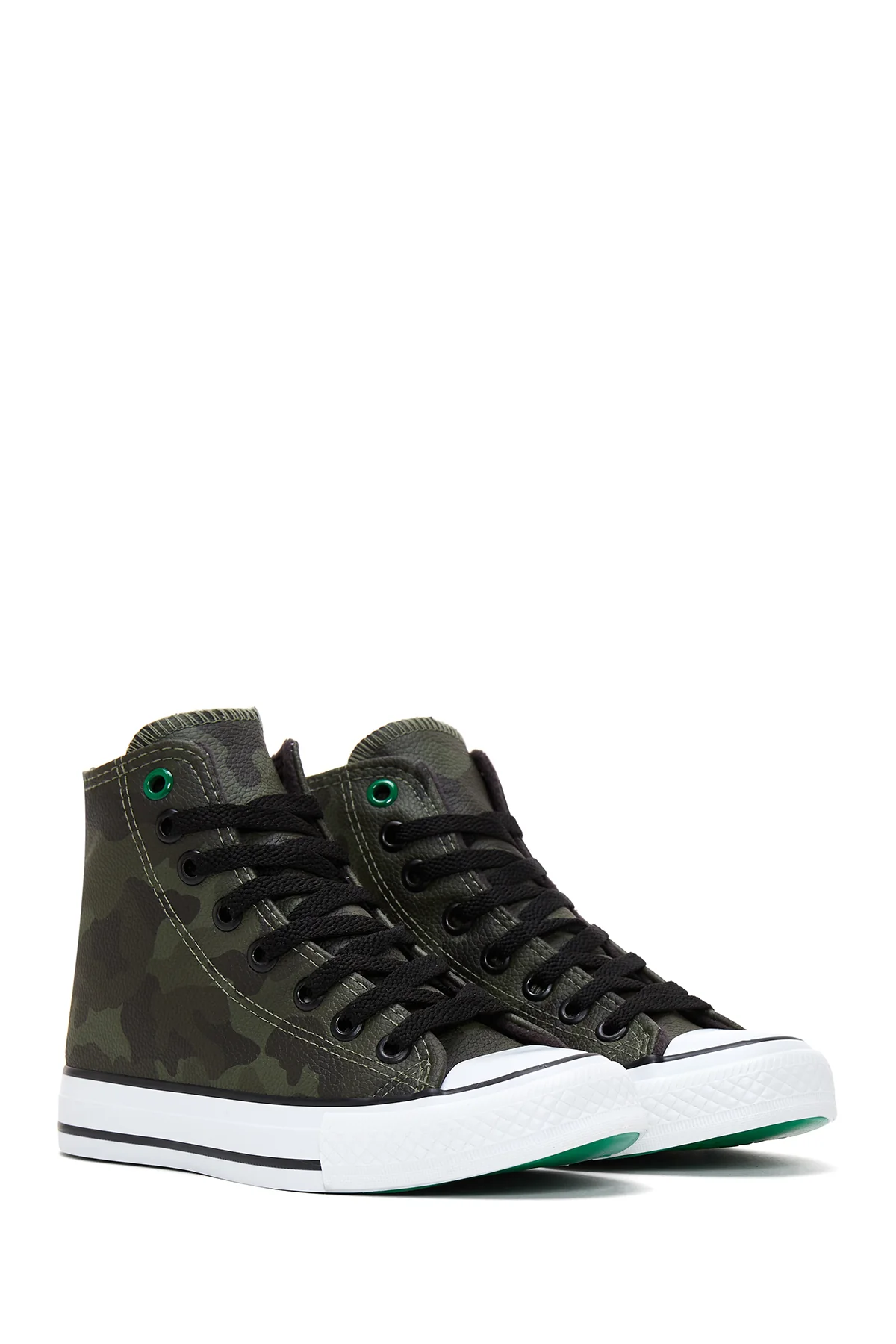 Kadın Yeşil Bilekli Sneaker - Image 3