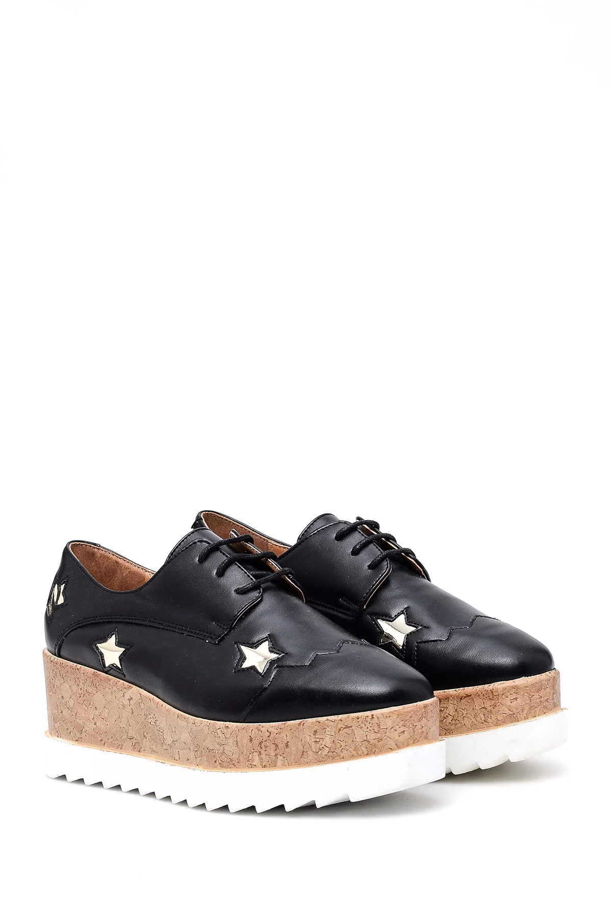Kadın Yüksek Tabanlı Sneaker - Image 3