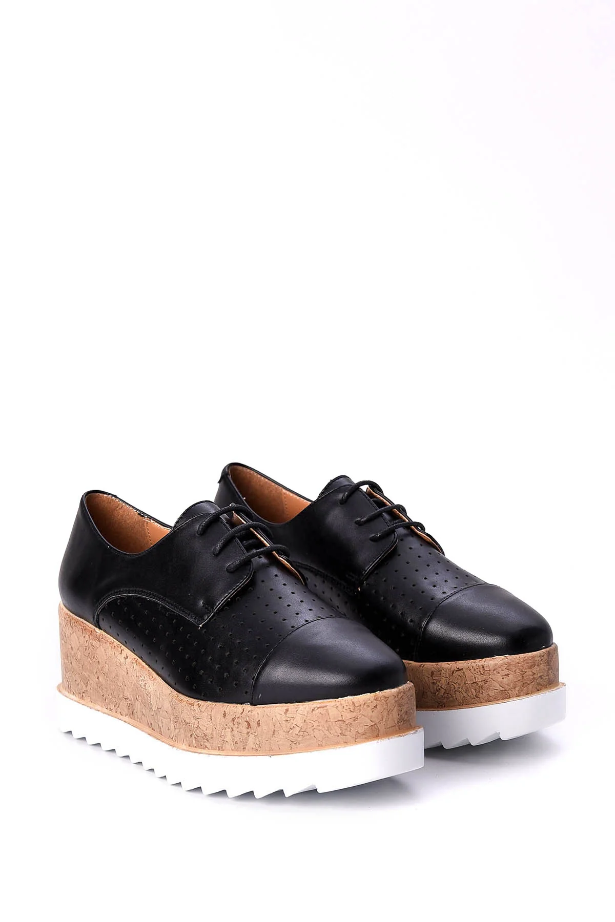 Kadın Yüksek Tabanlı Sneaker - Image 4