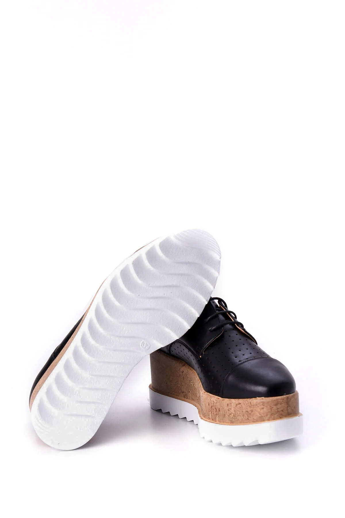 Kadın Yüksek Tabanlı Sneaker - Image 5