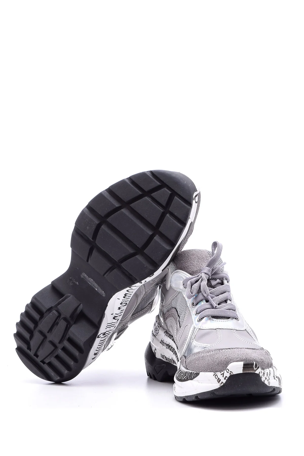 Kadın Yüksek Tabanlı Sneaker - Image 4
