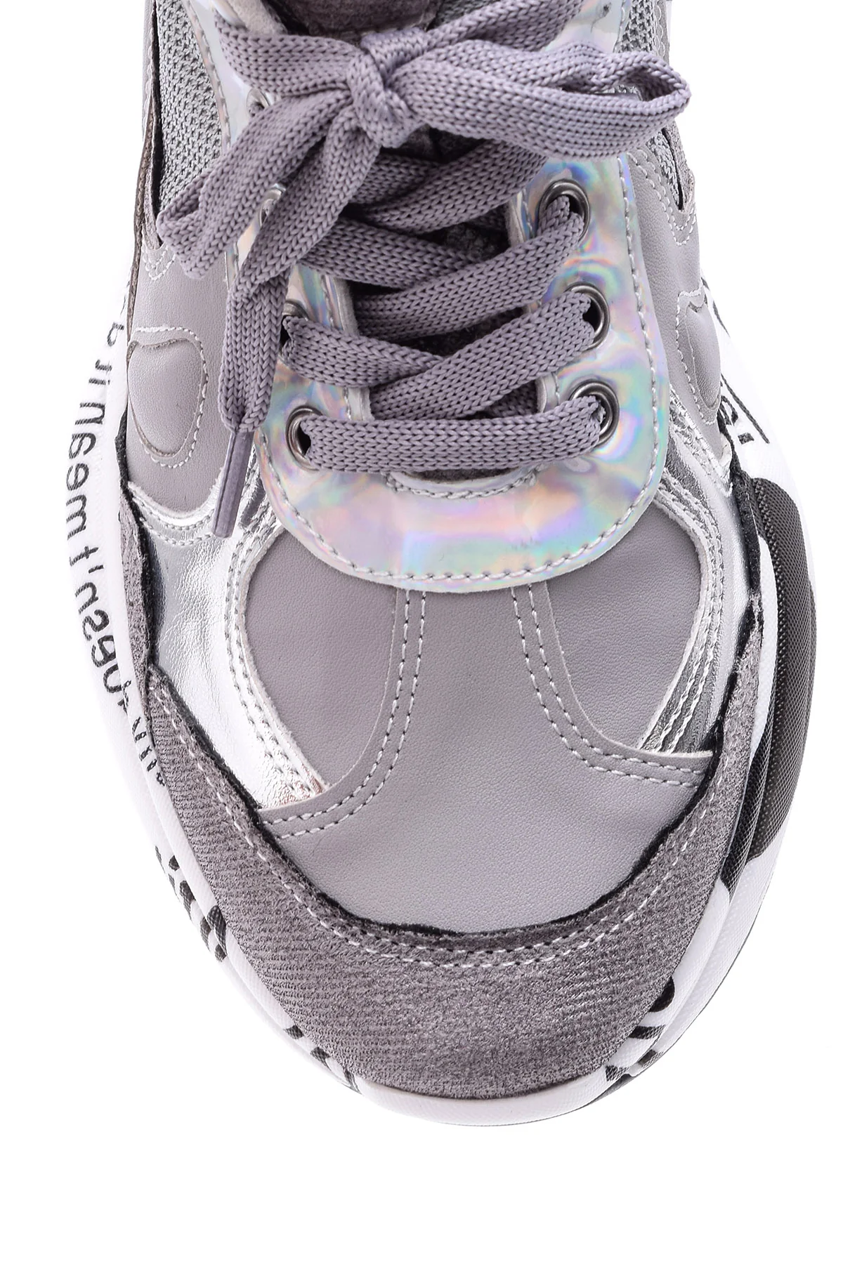 Kadın Yüksek Tabanlı Sneaker - Image 6