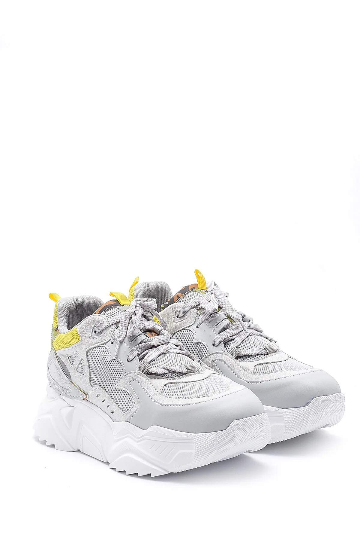 Kadın Yüksek Tabanlı Sneaker - Image 3