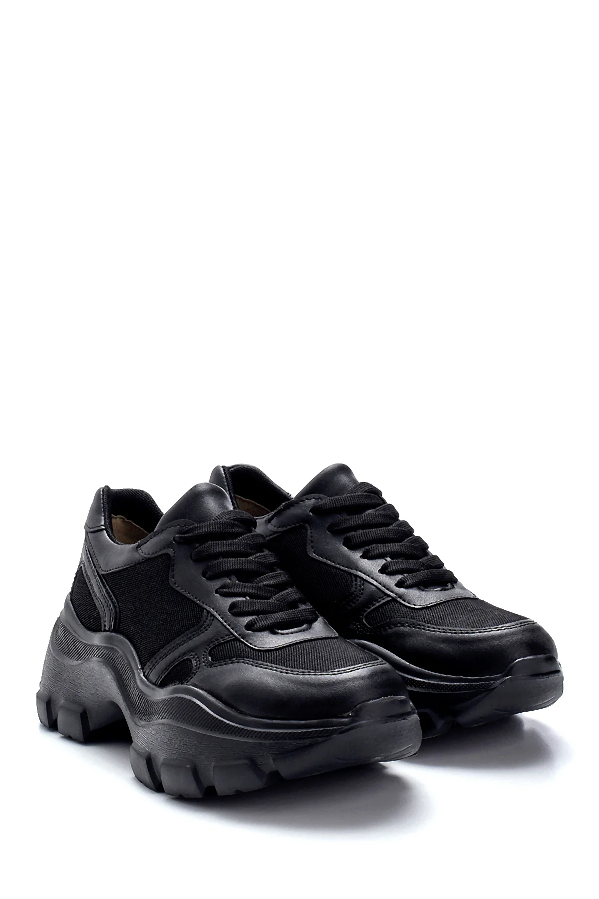 Kadın Yüksek Tabanlı Sneaker - Image 3