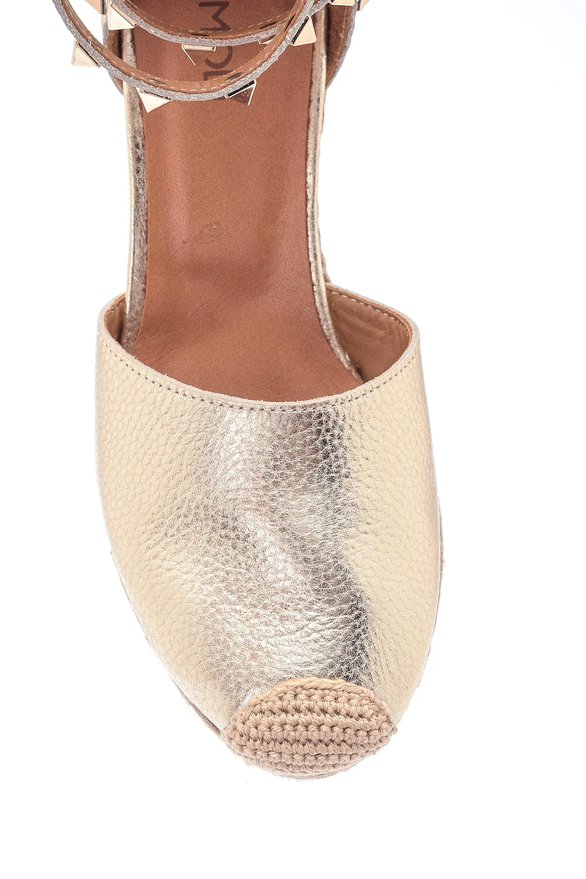 Kadın Zımbalı Dolgu Topuklu Espadril Ayakkabı - Image 5