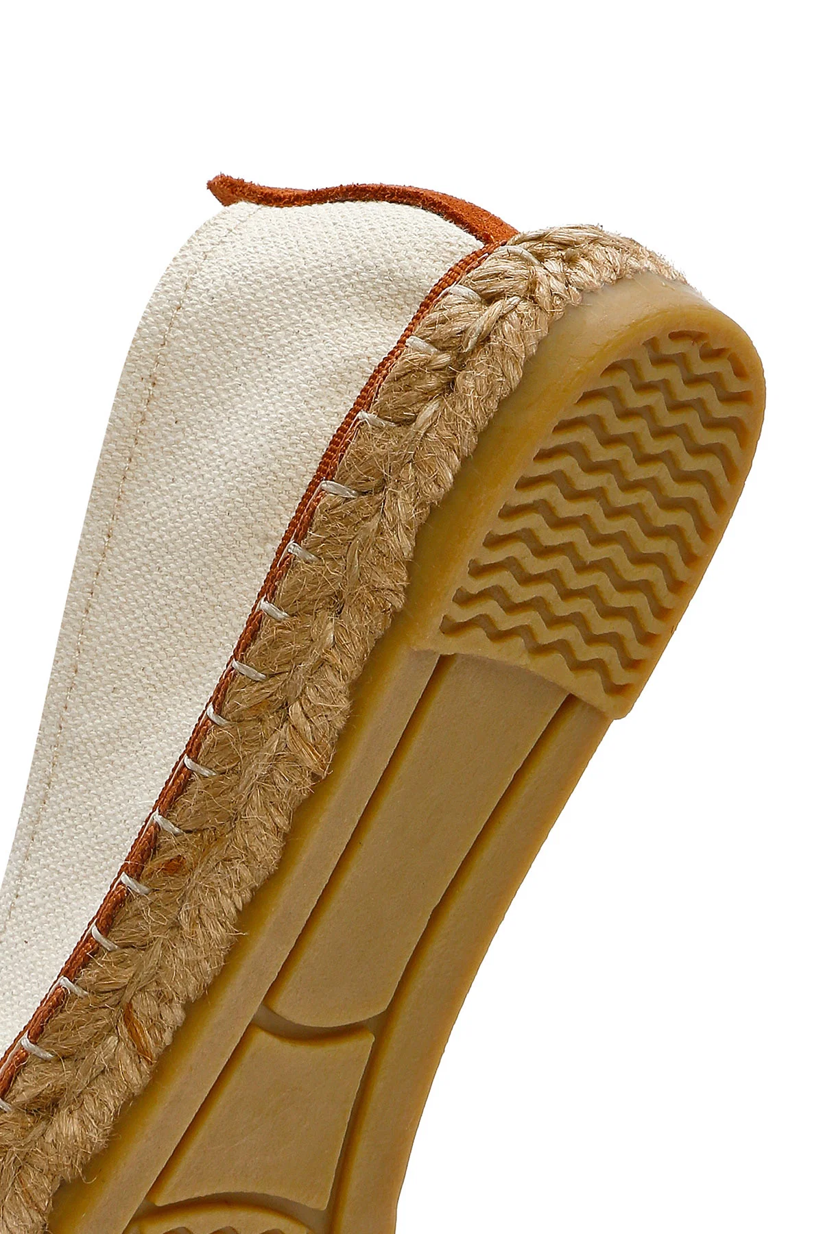 Kastamonu Taş Baskı Kadın Taba Desenli Espadril - Image 12
