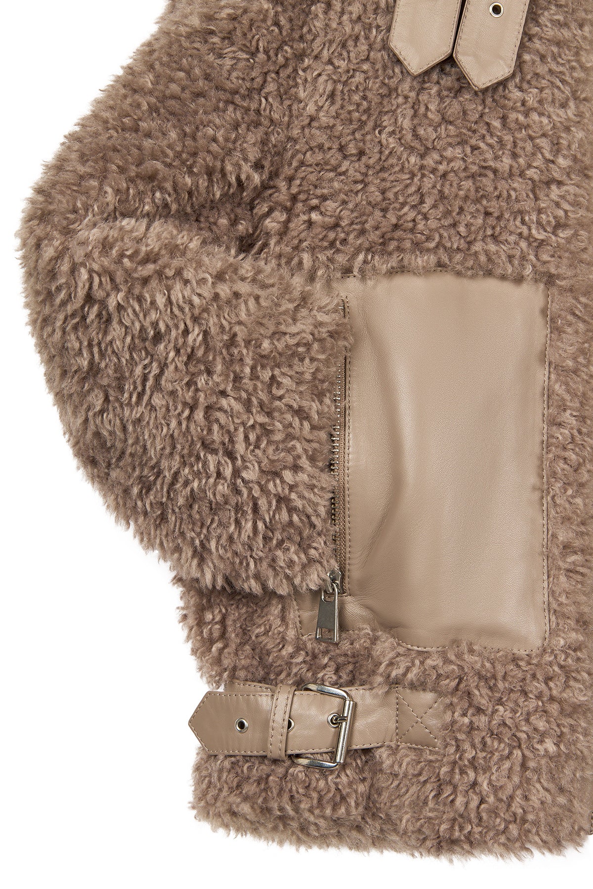 Kitzbuhel Kadın Vizon Teddy Mont - Image 11