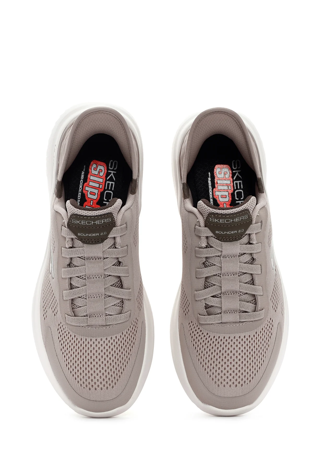 Skechers Erkek Bej Bounder 2.0 - Emerged Sneaker - Image 7