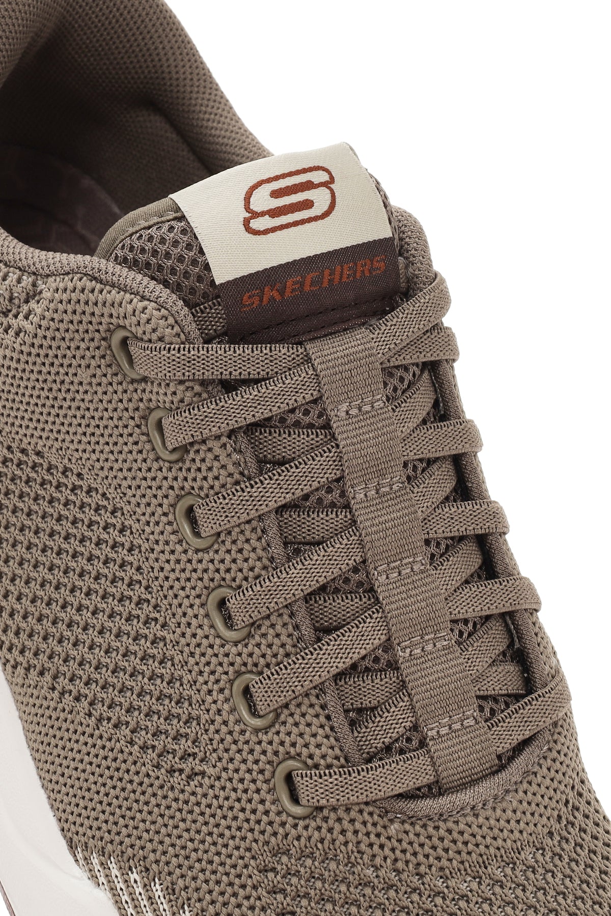 Skechers Erkek Bej Corliss - Dorset Bağcıklı Kumaş Sneaker - Image 10