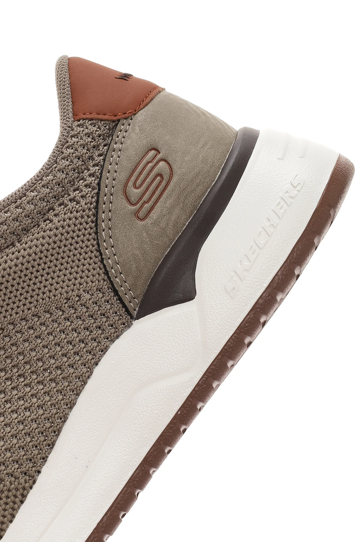 Skechers Erkek Bej Corliss - Dorset Bağcıklı Kumaş Sneaker - Image 8