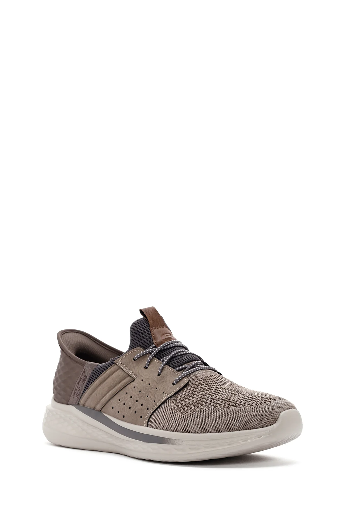 Skechers Erkek Bej Slade - Ocon Bağcıklı Spor Sneaker - Image 6