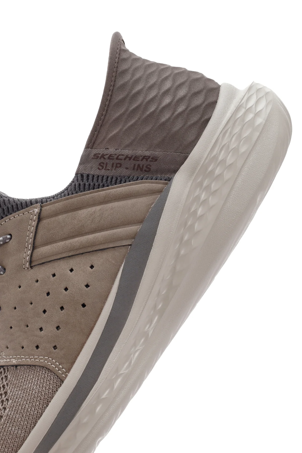 Skechers Erkek Bej Slade - Ocon Bağcıklı Spor Sneaker - Image 8