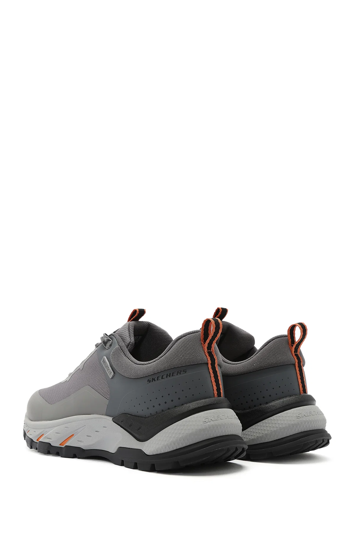 Skechers Erkek Gri Bağcıklı Kumaş Sneaker - Image 5