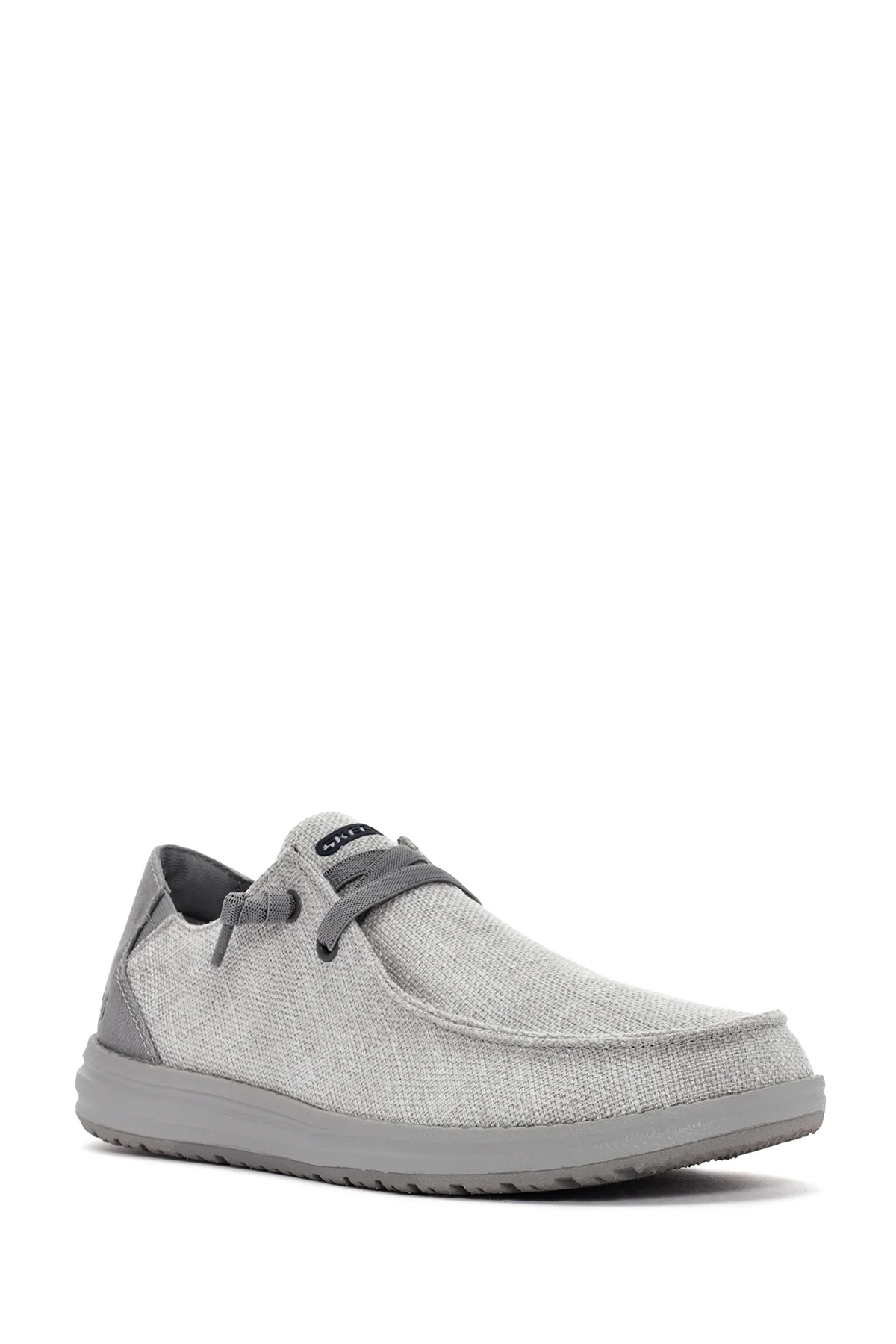 Skechers Erkek Gri Melson-Nela Spor Sneaker - Image 6