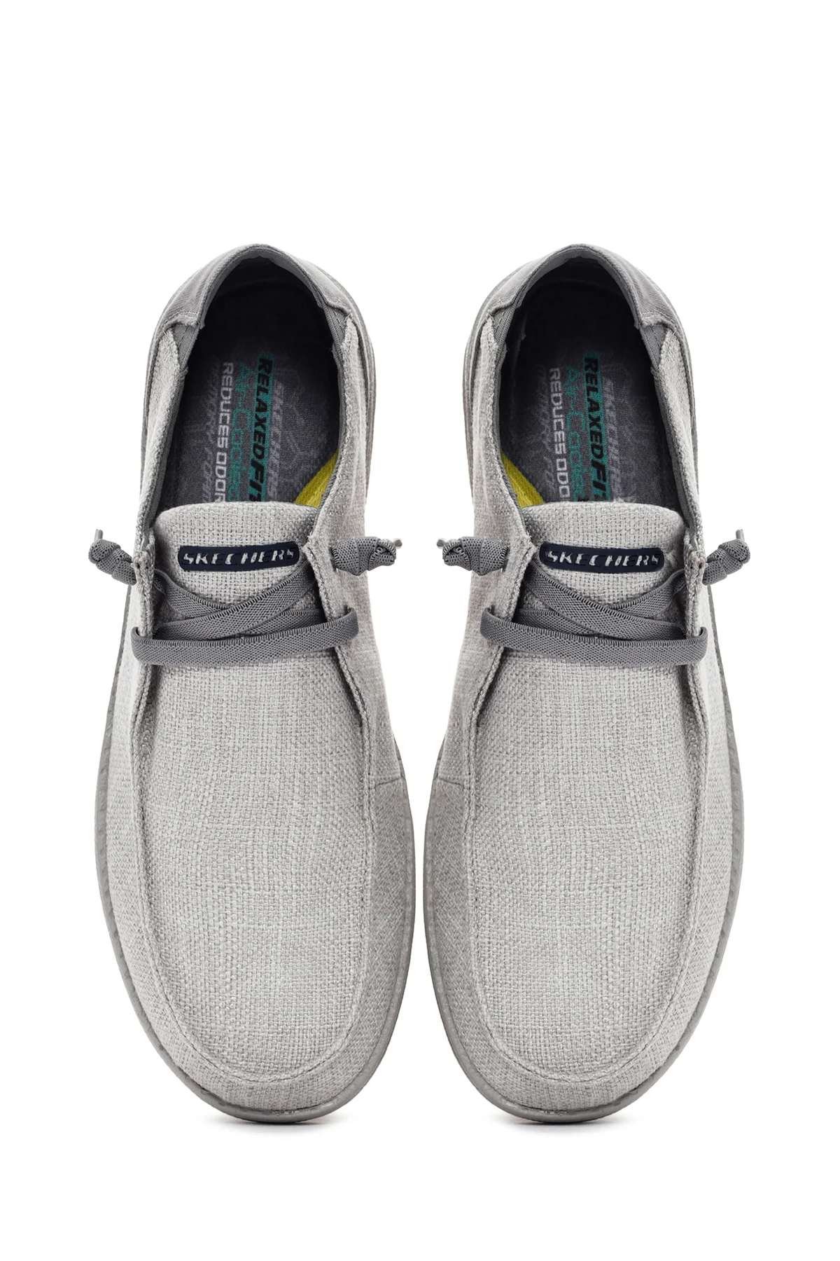 Skechers Erkek Gri Melson-Nela Spor Sneaker - Image 7