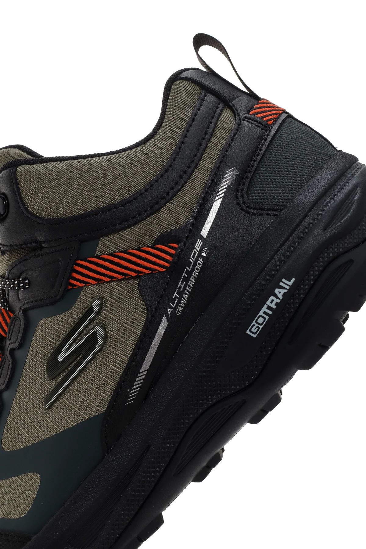 Skechers Erkek Haki Go Run Trail Altitude-Water Kalın Tabanlı Sneaker - Image 7