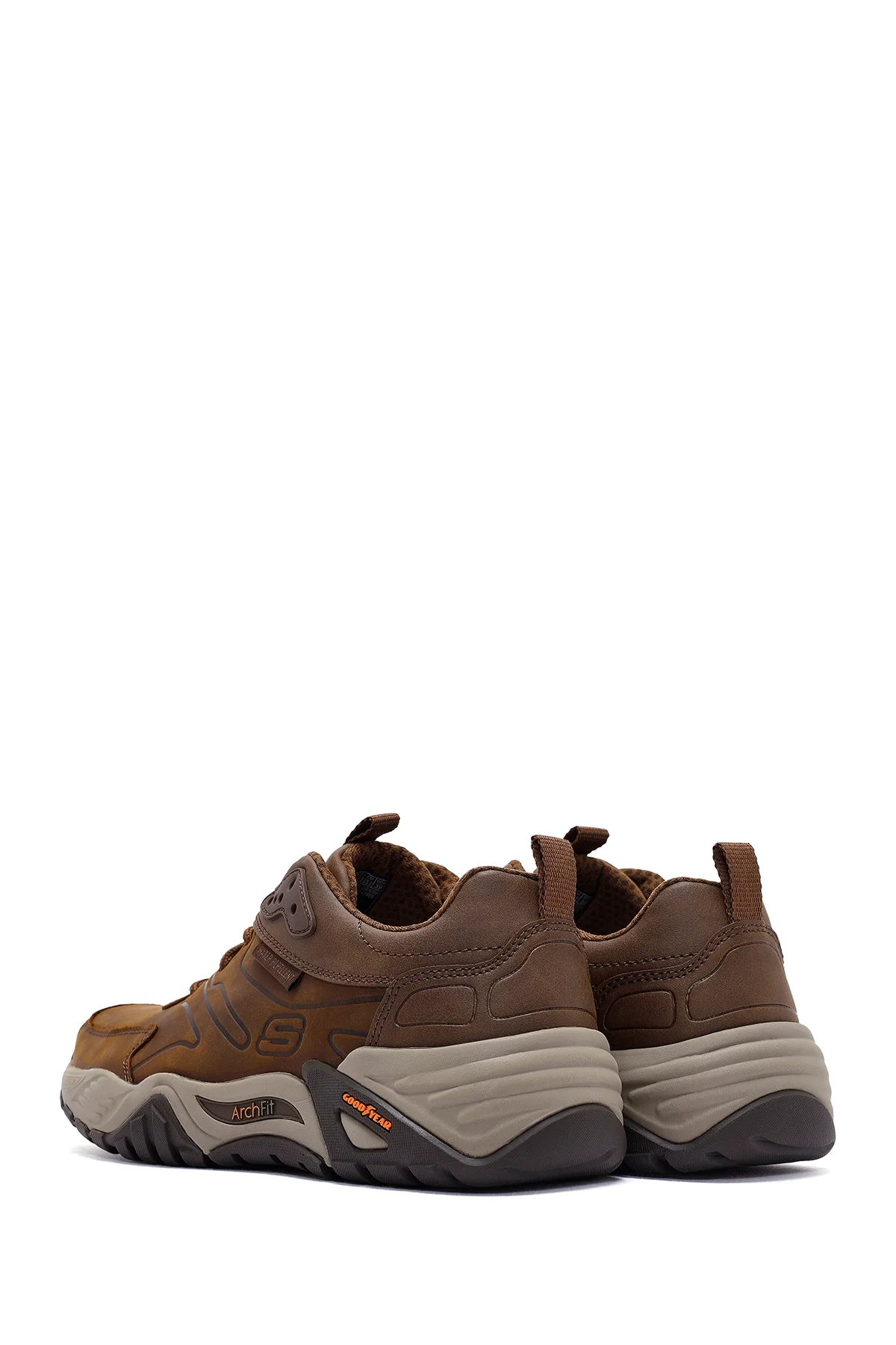 Skechers Erkek Kahverengi Arch Fit Recon - Cadell Bağcıklı Nubuk Deri Bot - Image 5
