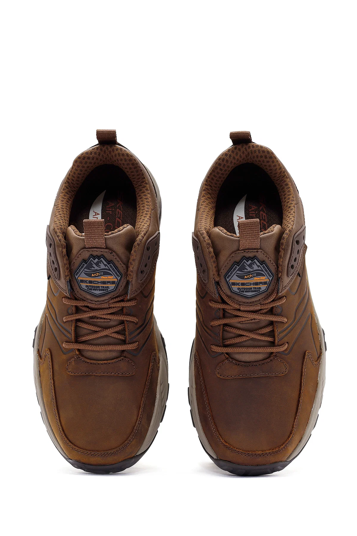 Skechers Erkek Kahverengi Arch Fit Recon - Cadell Bağcıklı Nubuk Deri Bot - Image 7