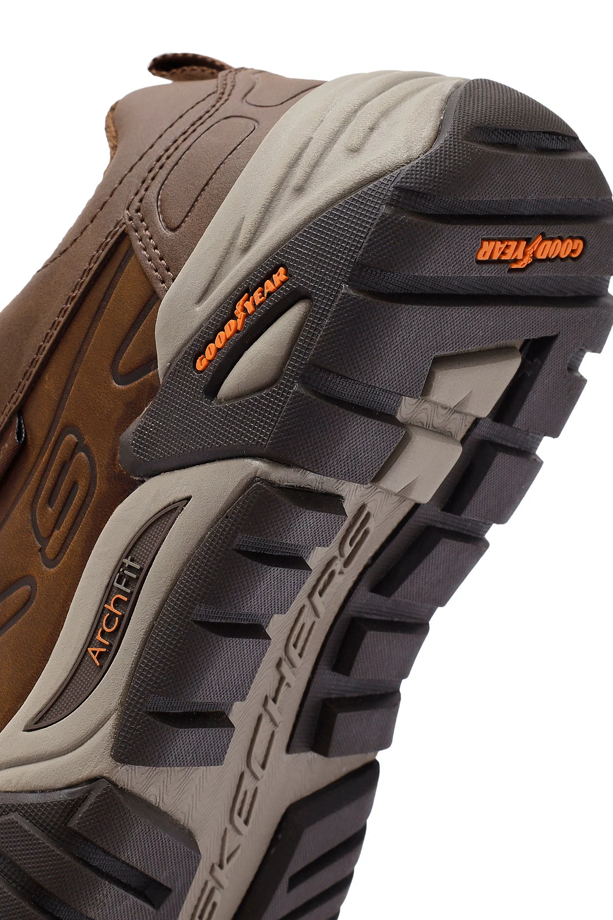 Skechers Erkek Kahverengi Arch Fit Recon - Cadell Bağcıklı Nubuk Deri Bot - Image 9