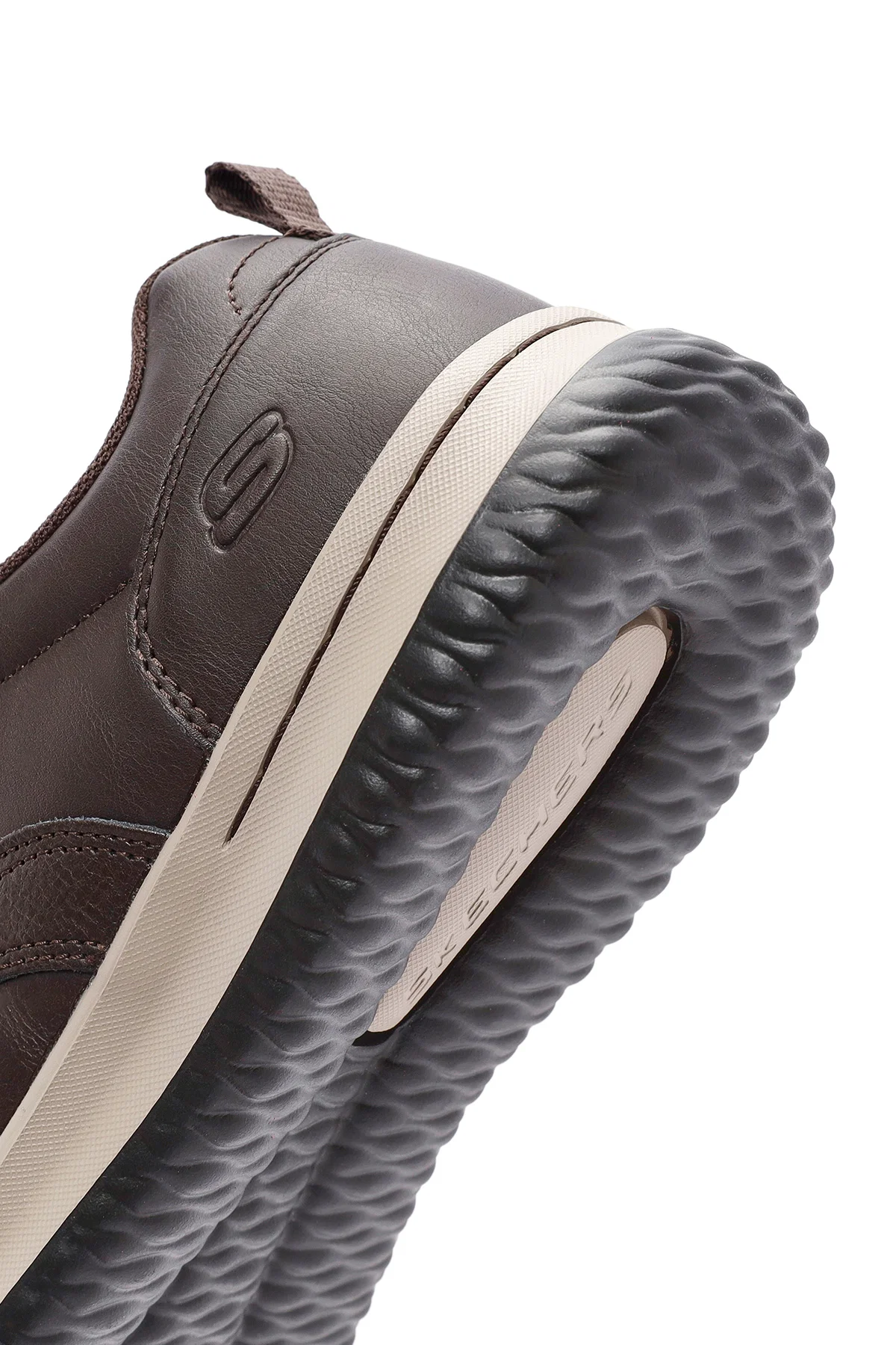 Skechers Erkek Kahverengi Delson Bağcıklı Deri Casual Ayakkabı - Image 8