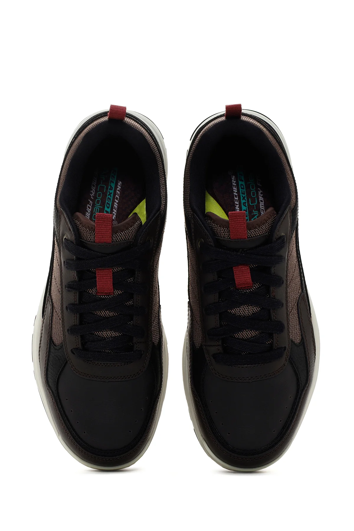 Skechers Erkek Kahverengi Rozier Willron Deri Sneaker - Image 6