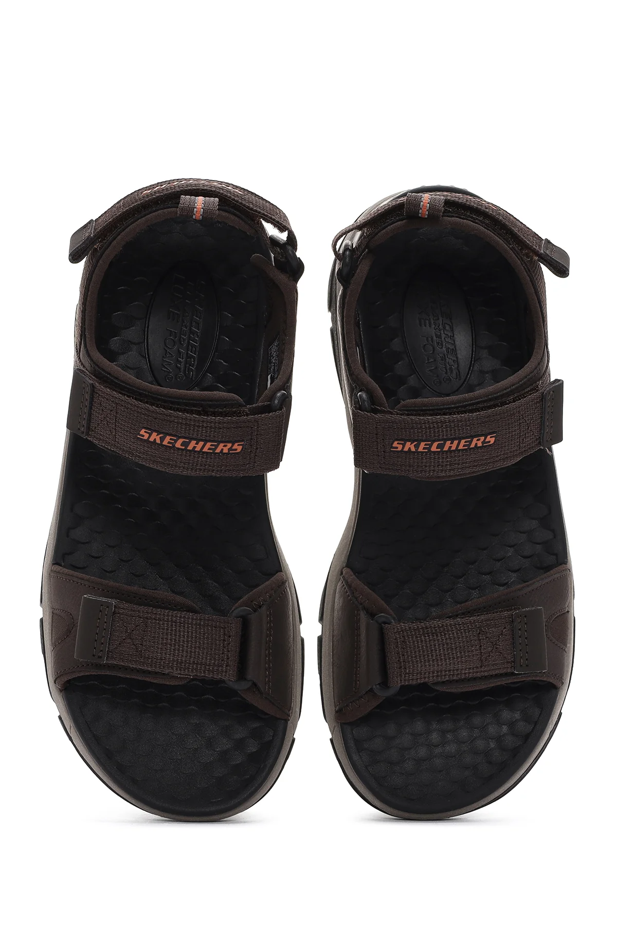 Skechers Erkek Kahverengi Tresmen - Ryer Kumaş Sandalet - Image 7