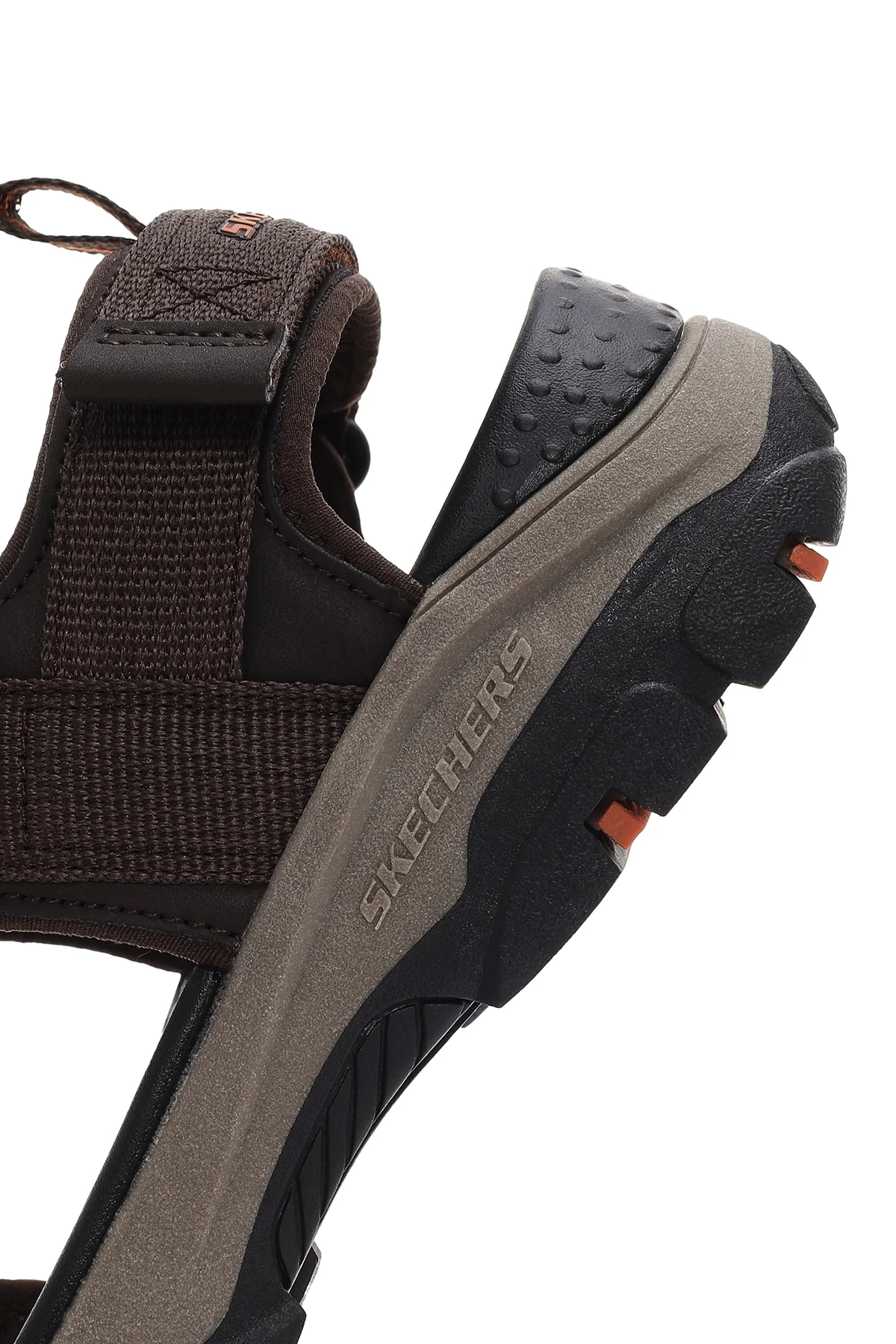 Skechers Erkek Kahverengi Tresmen - Ryer Kumaş Sandalet - Image 8