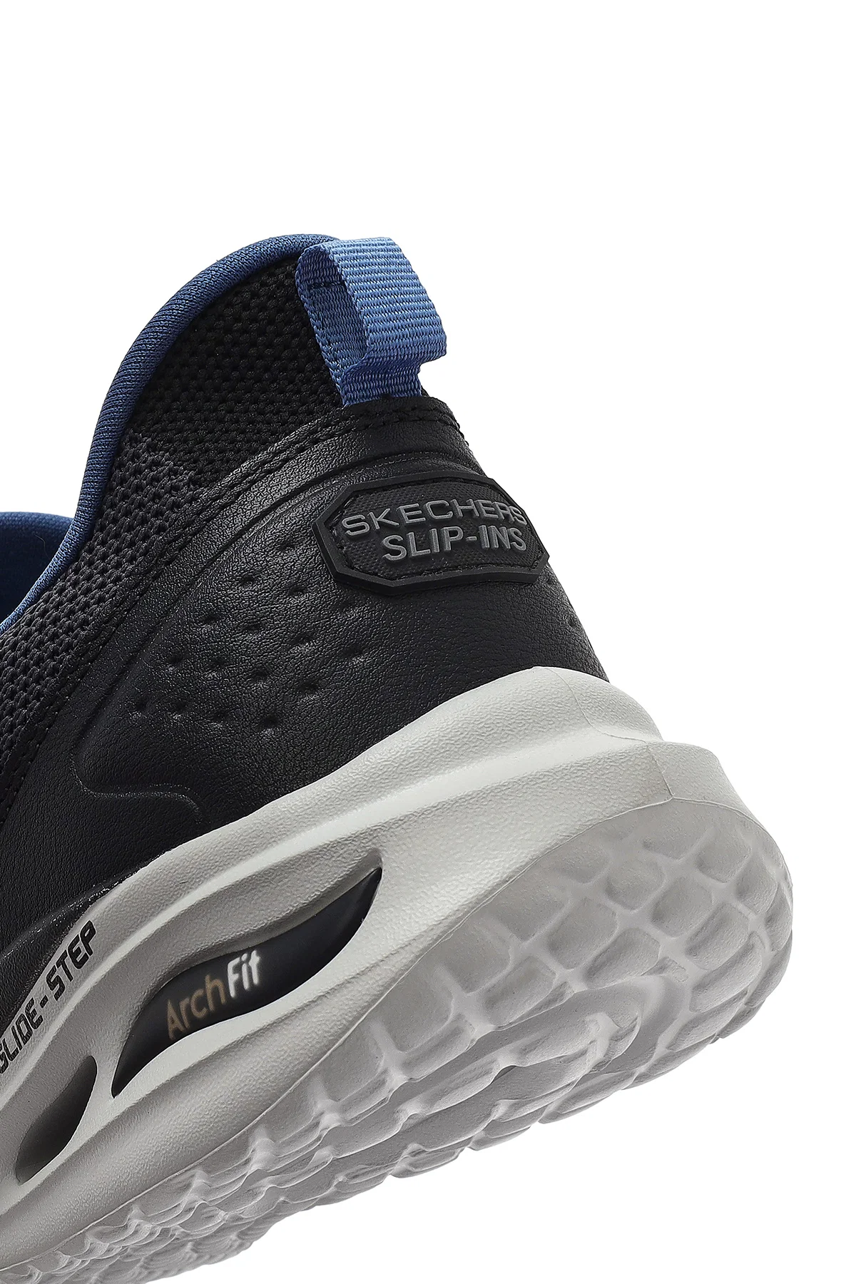 Skechers Erkek Siyah Arch Fit Orvan - Kincade Bağcıklı Kalın Tabanlı Sneaker - Image 8