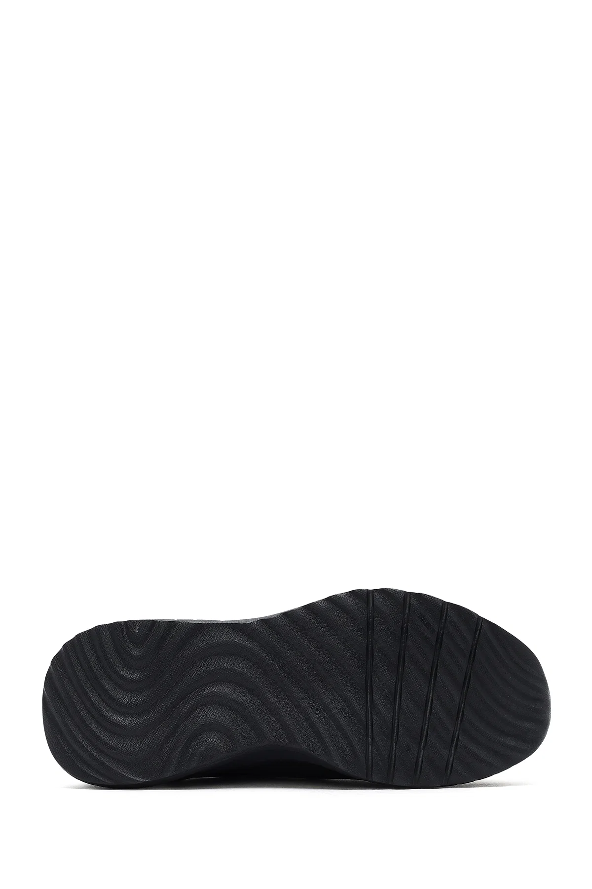 Skechers Erkek Siyah Bobs Squad Bağcıklı Kalın Tabanlı Kumaş Sneaker - Image 4