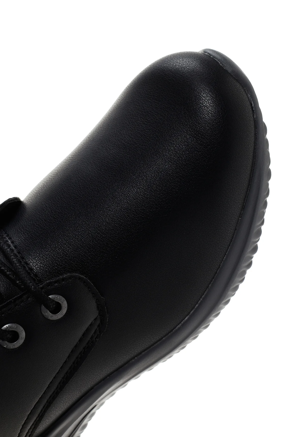 Skechers Erkek Siyah Delson 3.0 Brandis Kalın Tabanlı Nubuk Deri Bot - Image 9