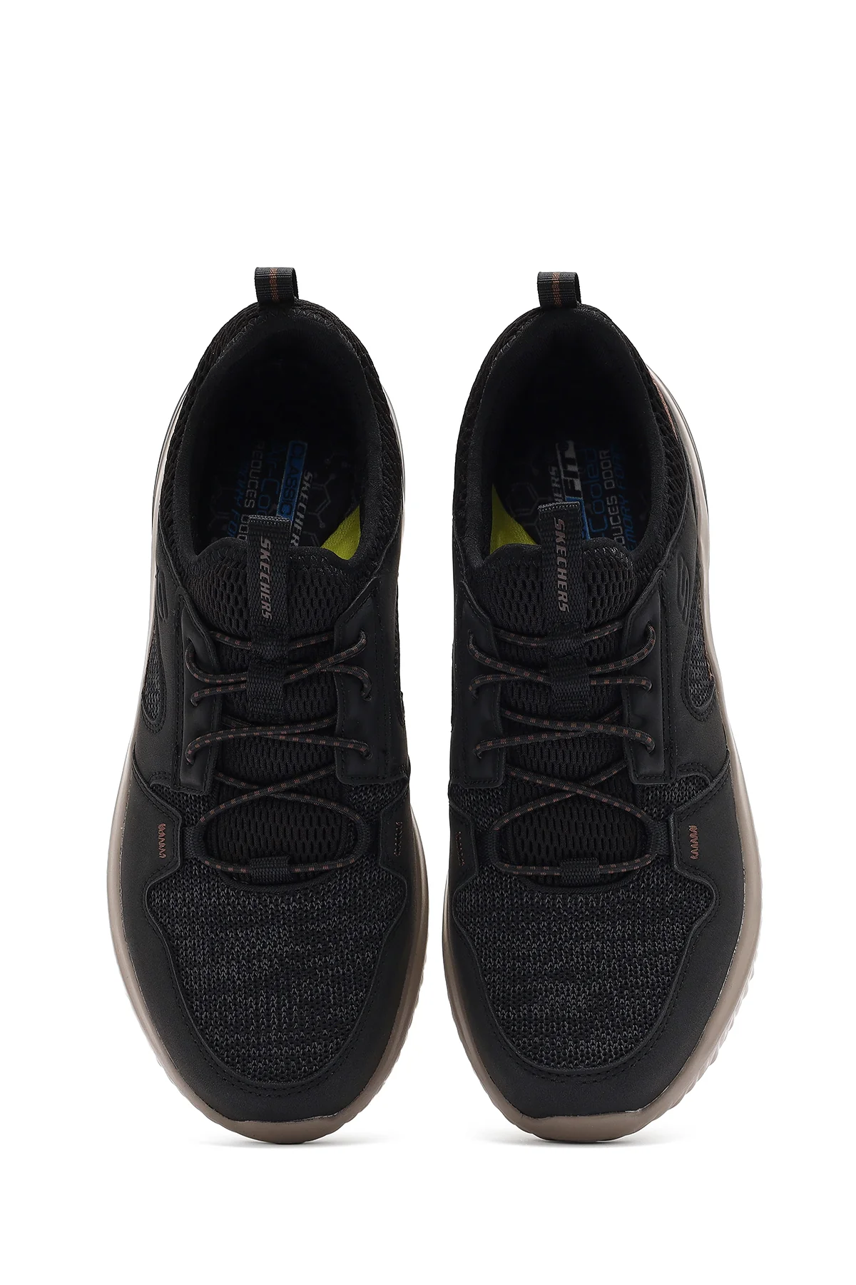 Skechers Erkek Siyah Delson 3.0 Kumaş Sneaker - Image 7