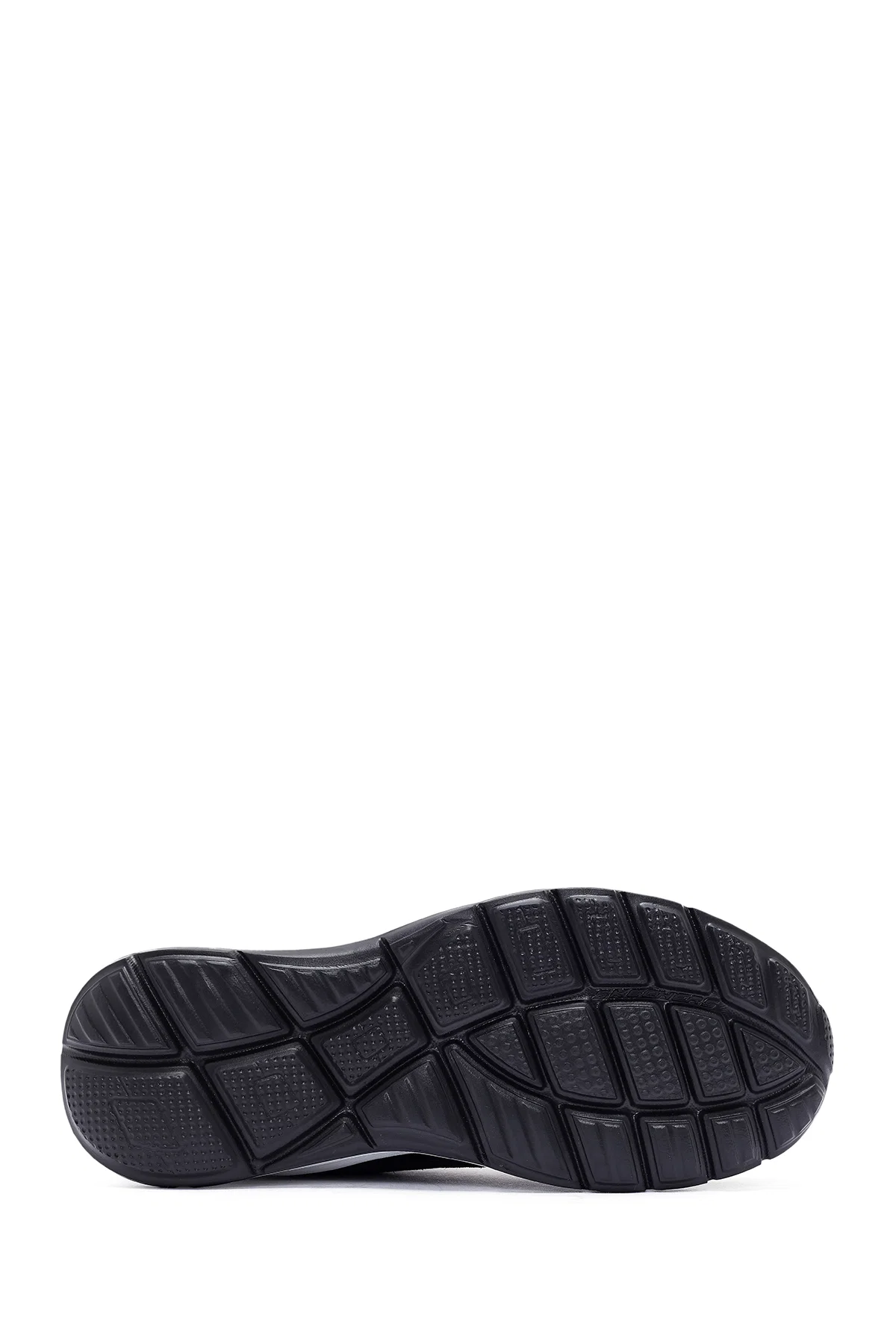 Skechers Erkek Siyah Equalizer Bağcıklı Kalın Tabanlı Sneaker - Image 4