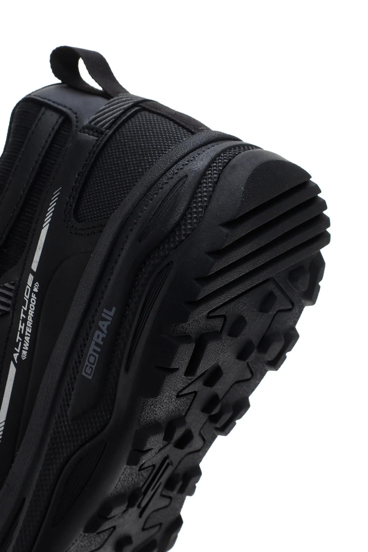 Skechers Erkek Siyah Go Run Trail Altitude-Water Kalın Tabanlı Sneaker - Image 8