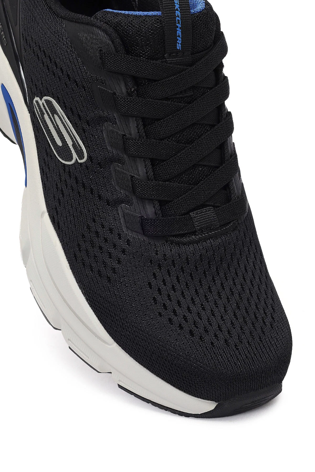 Skechers Erkek Siyah Skech - Air Ventura Bağcıklı Kalın Tabanlı Kumaş Sneaker - Image 10