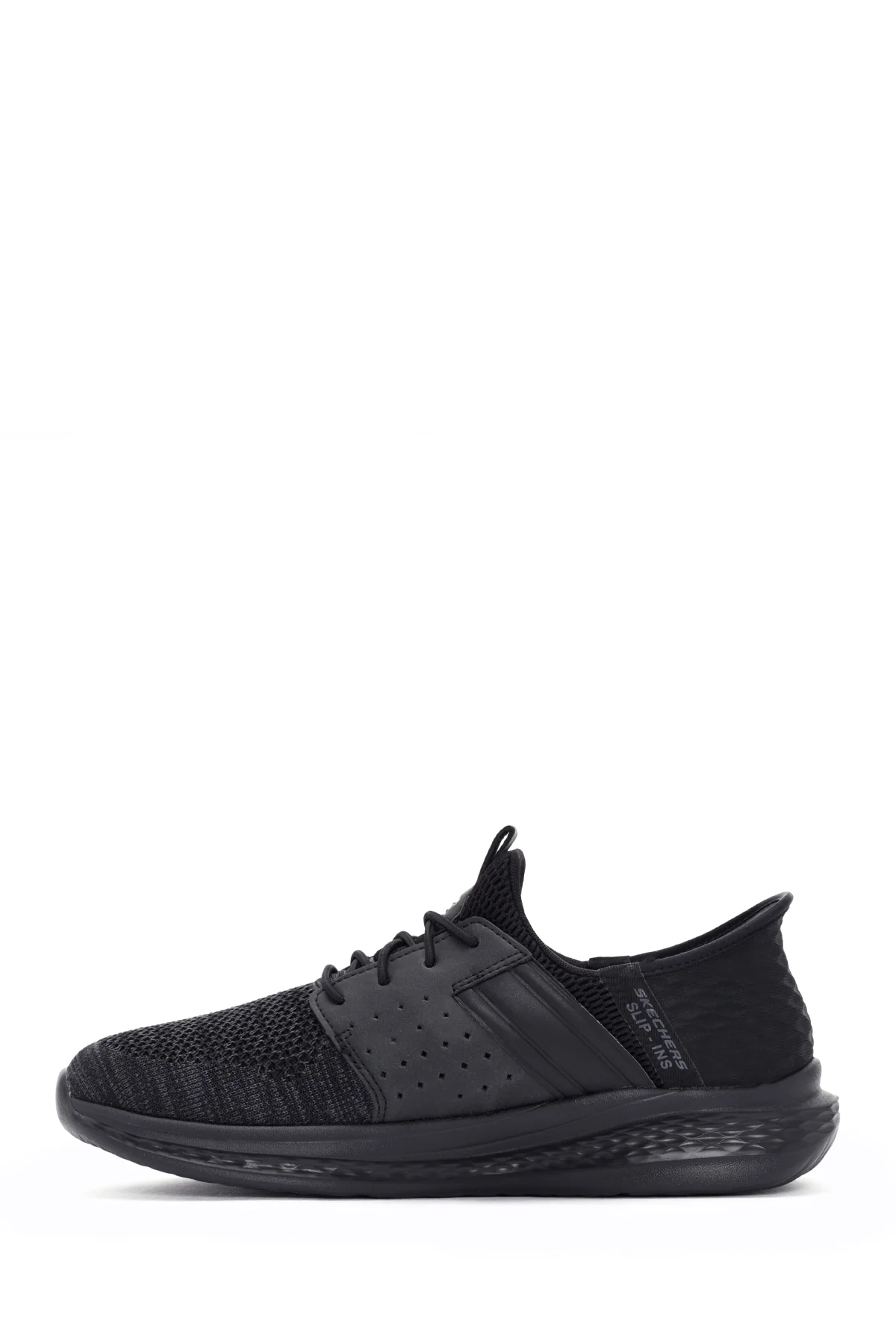 Skechers Erkek Siyah Slade - Ocon Bağcıklı Spor Sneaker - Image 2