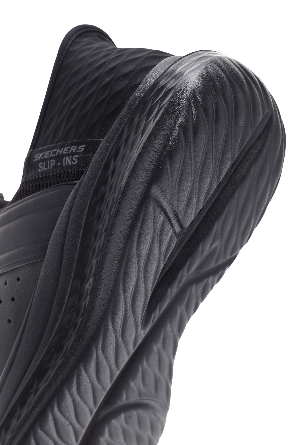 Skechers Erkek Siyah Slade - Ocon Bağcıklı Spor Sneaker - Image 9