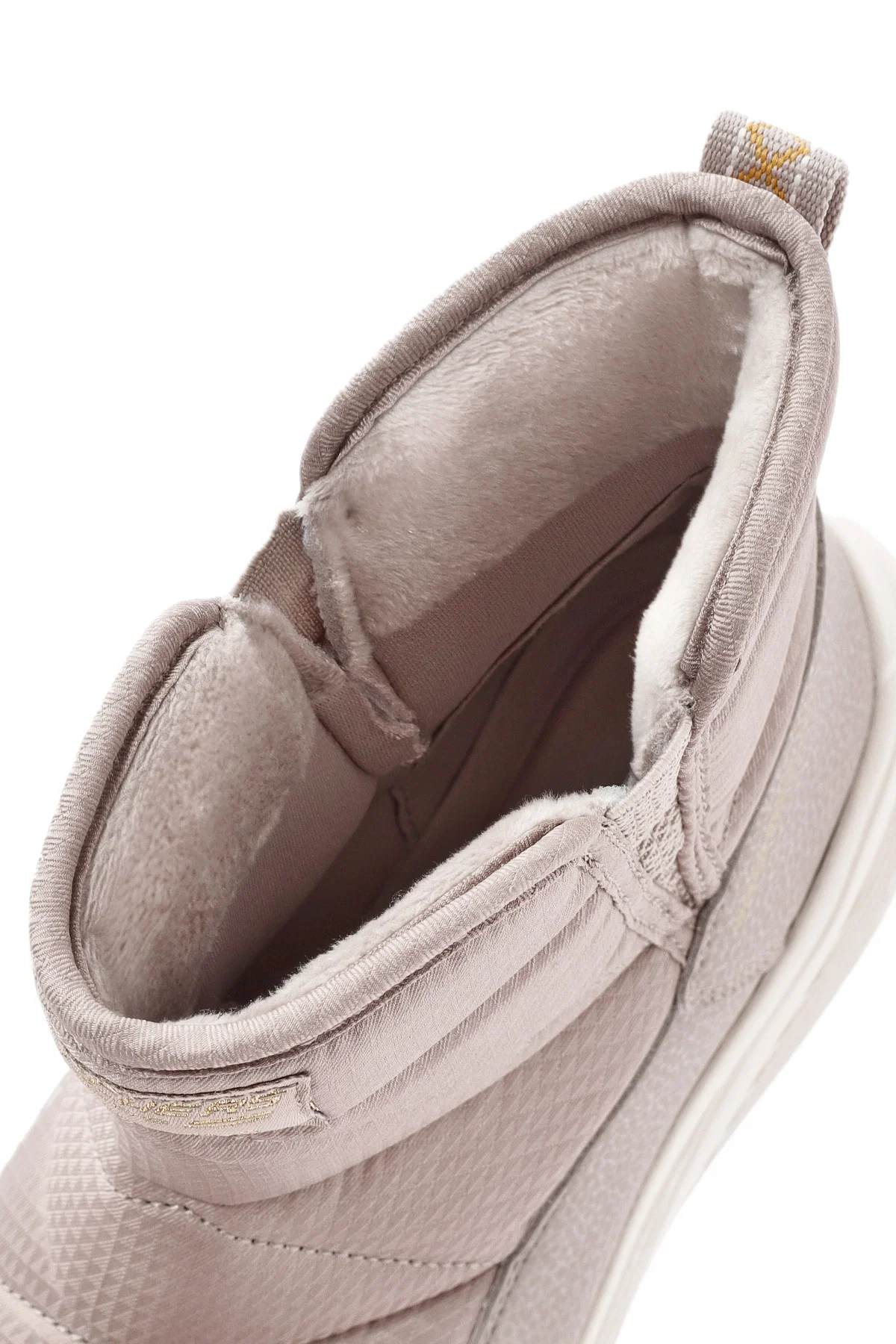 Skechers Kadın Bej Bobs Sparrow Kalın Tabanlı Kumaş Bot - Image 11