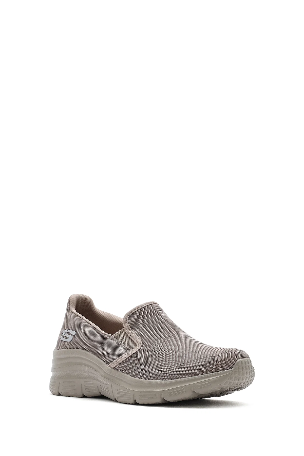 Skechers Kadın Bej Fashion Fit Sneaker - Image 6