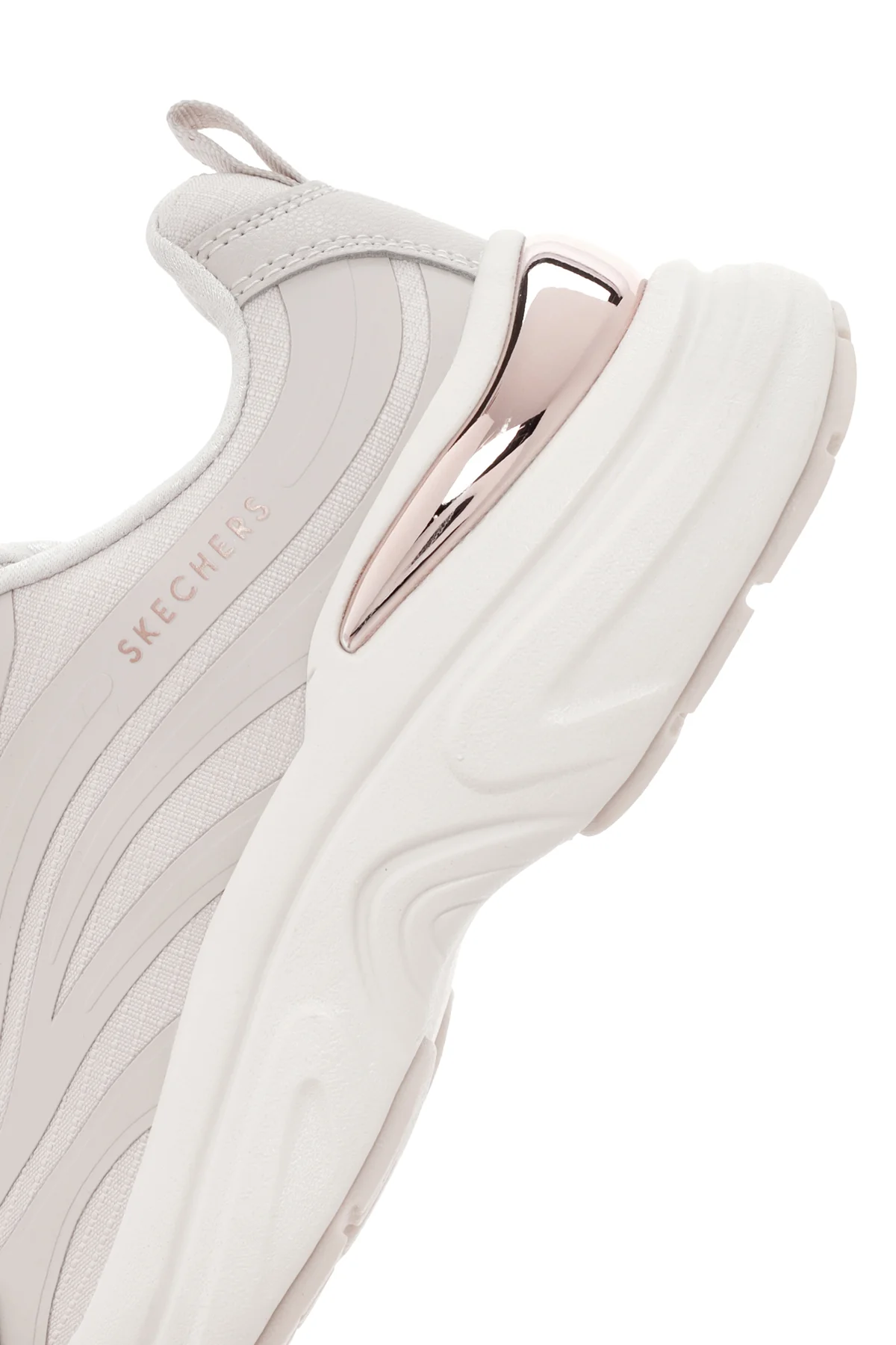 Skechers Kadın Bej Hazel - Step N Flow Bağcıklı Spor Sneaker - Image 8