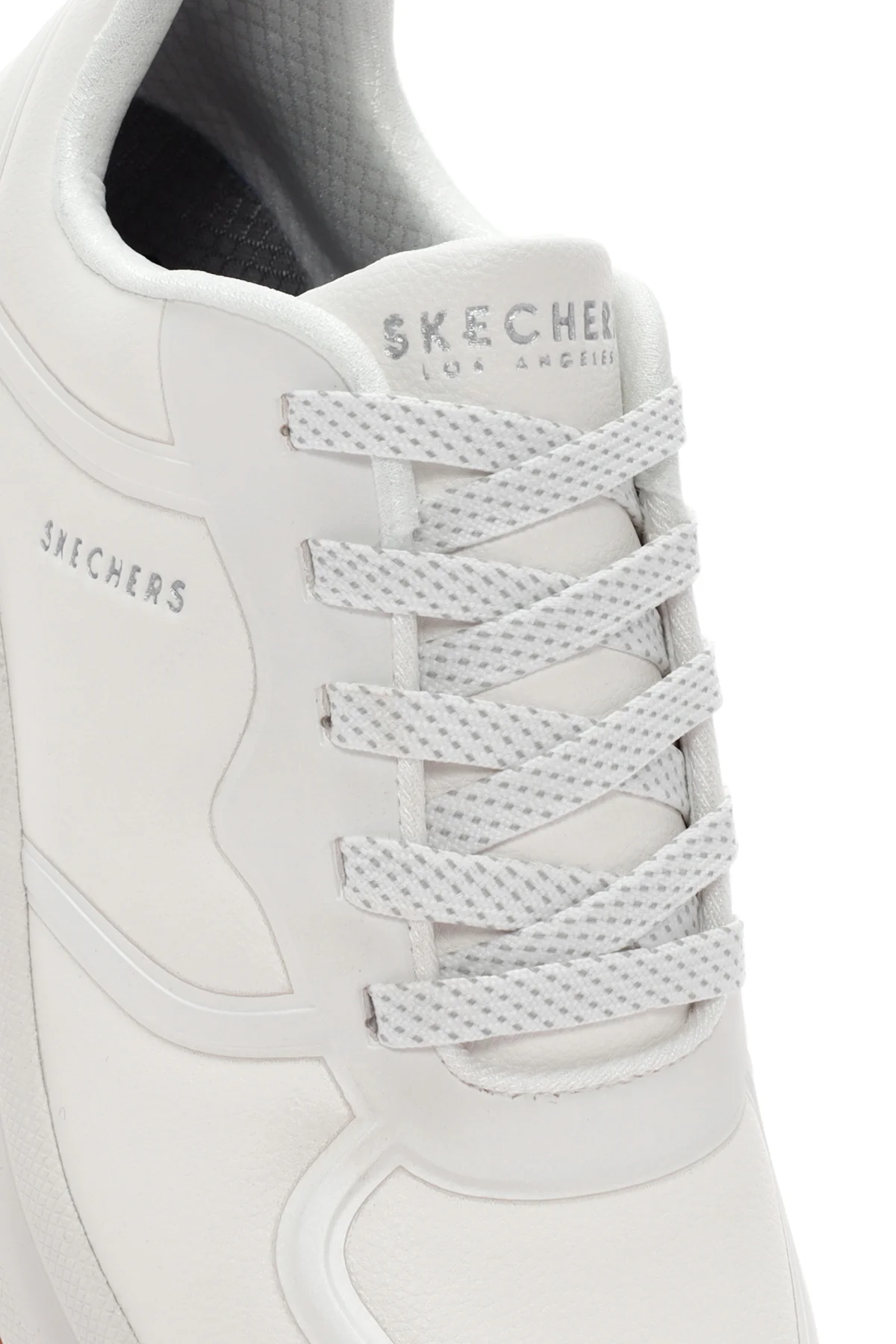 Skechers Kadın Beyaz Arch Fit S-Miles Bağcıklı Sneaker - Image 10