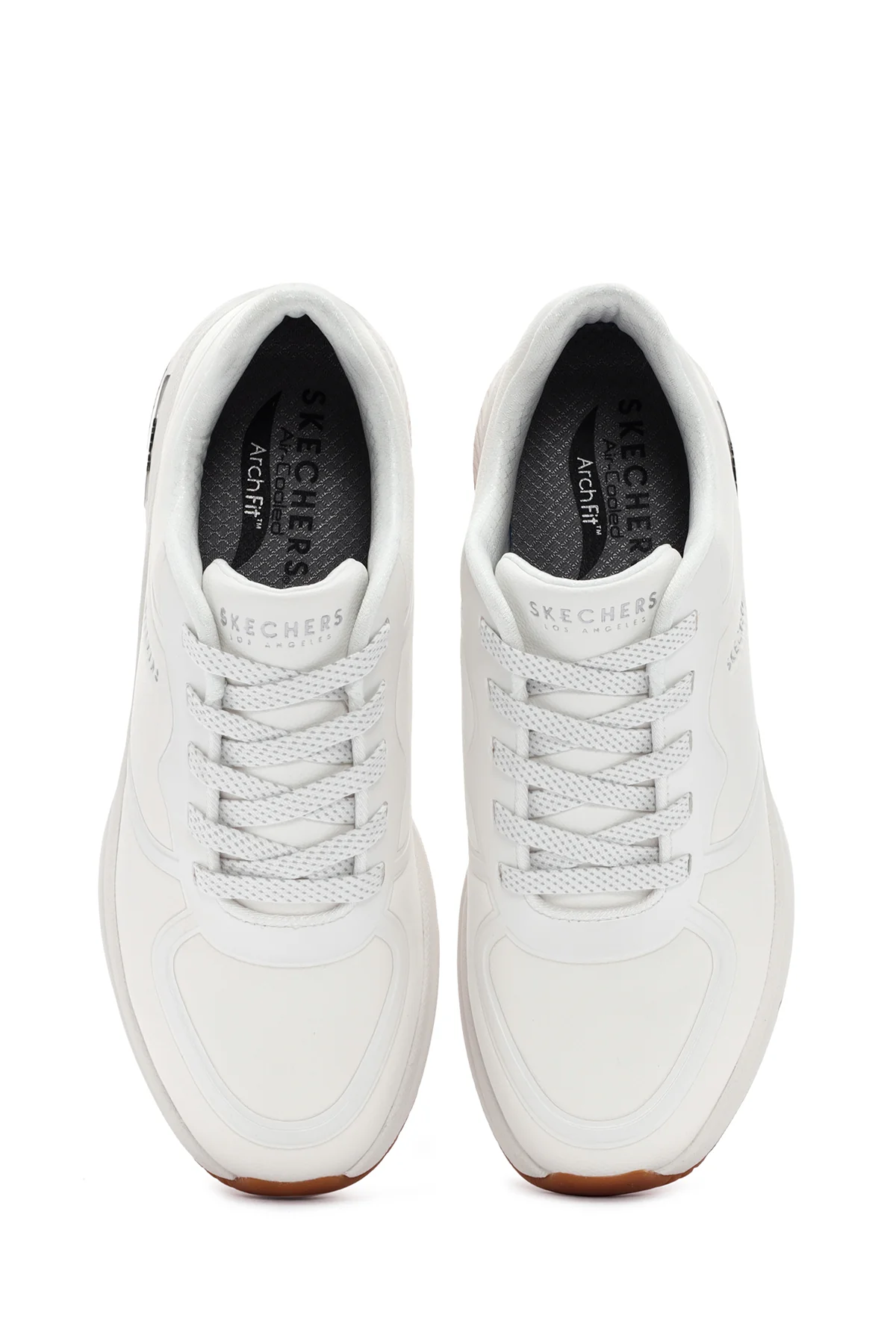 Skechers Kadın Beyaz Arch Fit S-Miles Bağcıklı Sneaker - Image 7