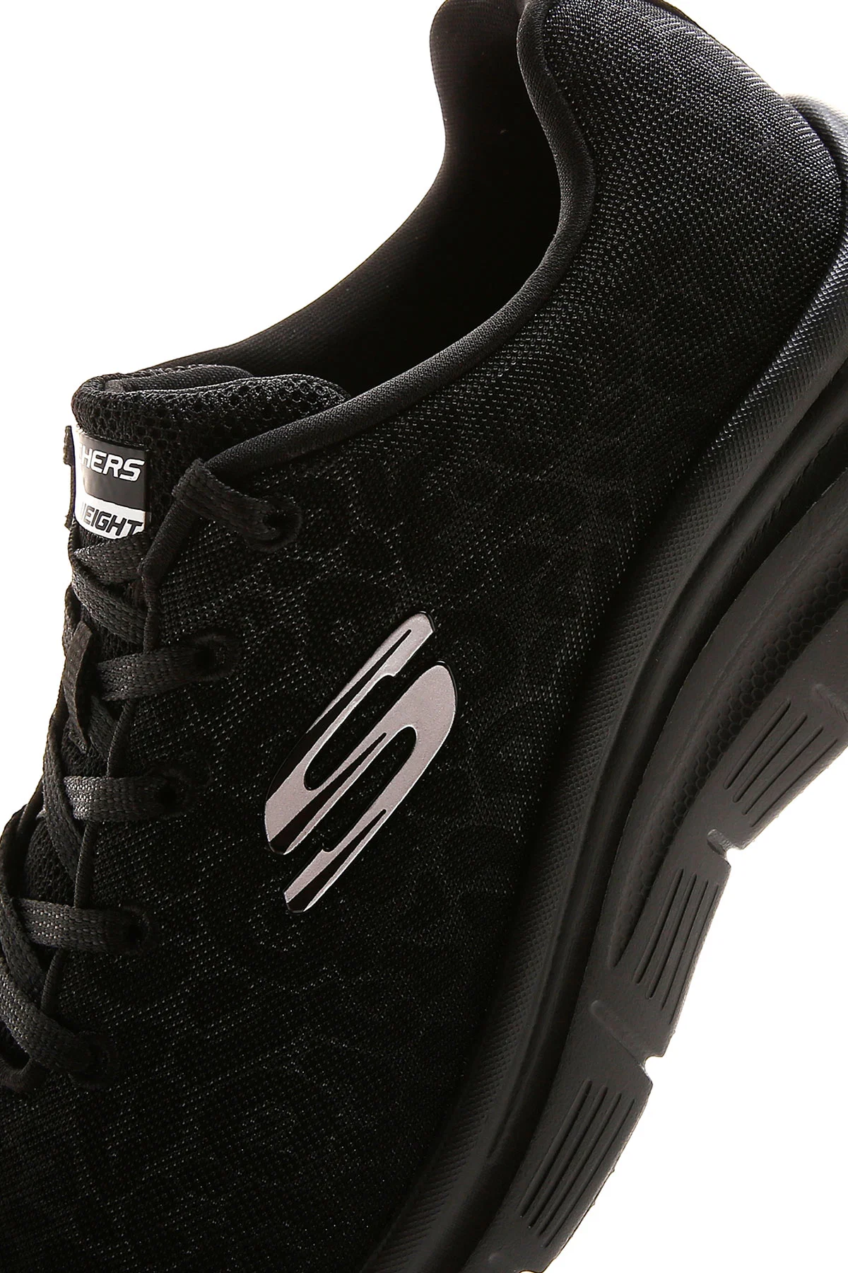 Skechers Kadın Beyaz Bobs Arch Comfort Bağcıklı Kalın Tabanlı Deri Sneaker - Image 20