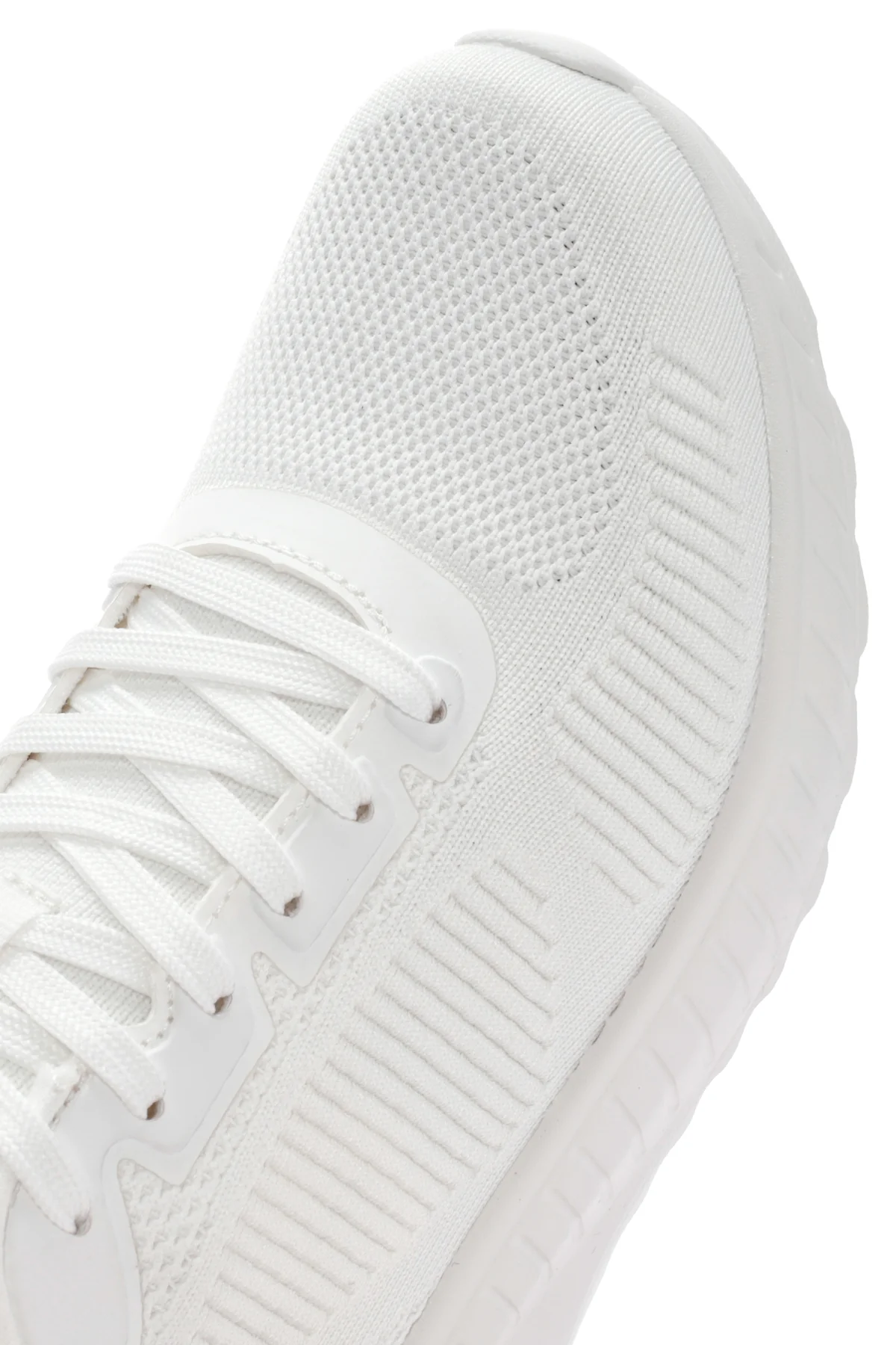 Skechers Kadın Beyaz Bobs Squad Chaos Bağcıklı Sneaker - Image 11