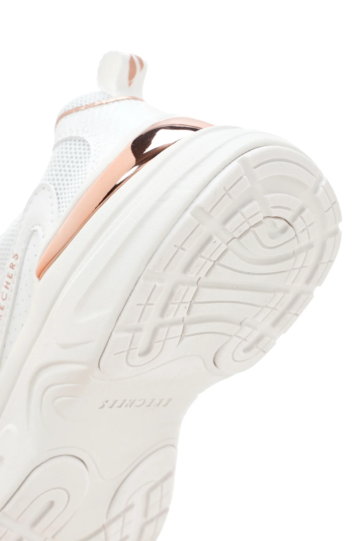 Skechers Kadın Beyaz Hazel - Faye Kalın Tabanlı Sneaker - Image 8